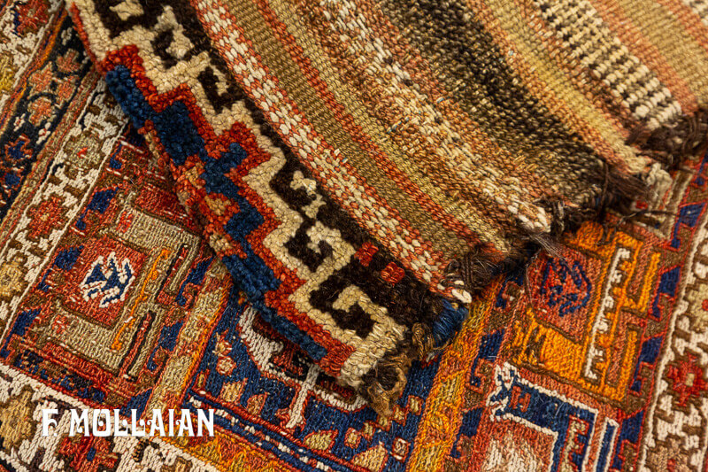 Antique Persian Sirjan Sella Rug (96x76 cm)
